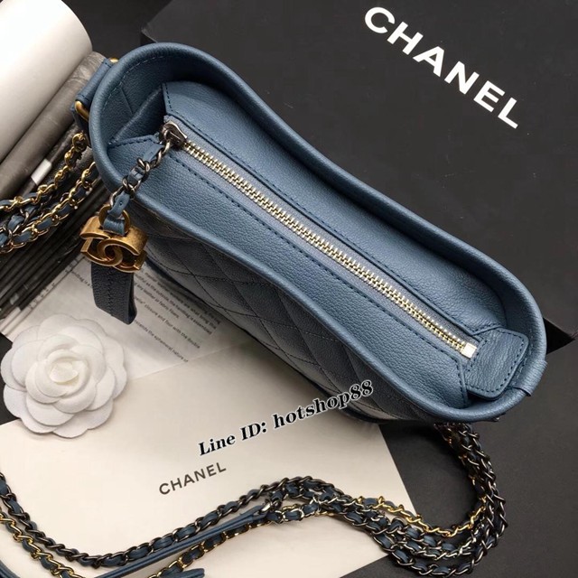 CHANEL女包 Gabrielle#流浪包 升級版 菱格 香奈兒流浪包 Chanel單肩斜挎包 djc1710